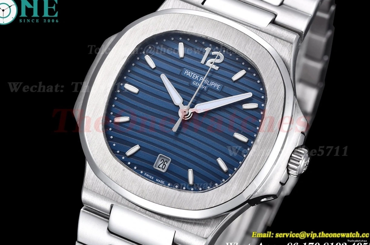 GDF 40mm Dial Nautilus SS  Bule  SS MY8215 0402